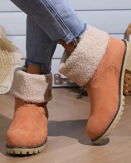 Libiyi seniors' chunky heel winter boots - Libiyi