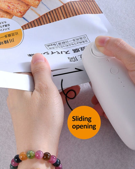 Mini Bag Sealer, 2 In 1 Heat Sealer And Cutter Handheld - Keilini