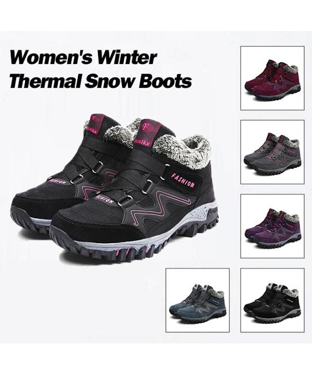 Autumn and winter non-slip warm and comfortable high-top casual cotton shoes—Unisex - Keillini