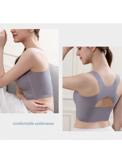 Full Cup Pads Large Size Breathable Bras for Ladys Women - Libiyi