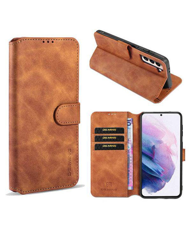 Wallet Stand PU Leather Case For Samsung Galaxy A02S - Libiyi