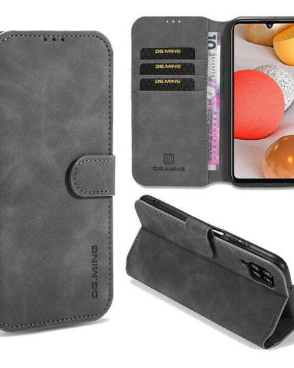 Wallet Stand PU Leather Case For Samsung Galaxy A12 - Libiyi