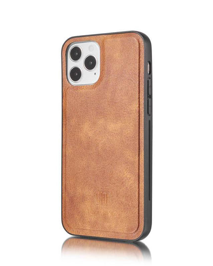 DG.MING Magnetic Detachable Leather Wallet iPhone Case - Libiyi