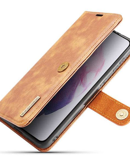 2-in-1 Detachable Leather Wallet Case For Samsung S21 FE - Libiyi