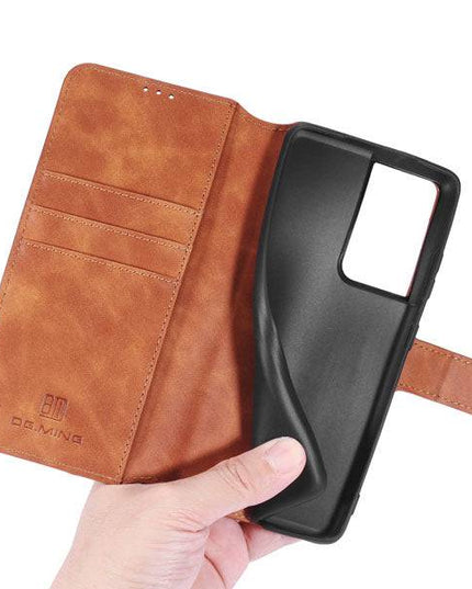 Wallet Stand PU Leather Case For Samsung Galaxy S21 Ultra(5G) - Libiyi