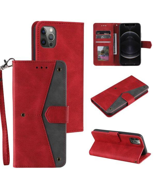 2021 Splicing Leather Retro Protective Wallet Case For iPhone - Libiyi