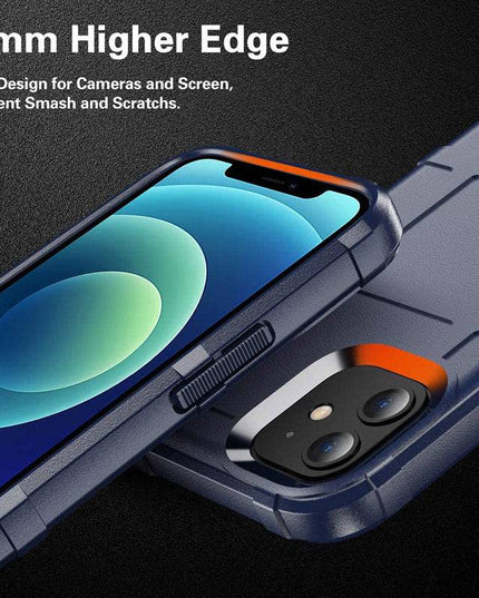 Thick Solid Armor Tactical Protective Case For iPhone 12 Series - Libiyi