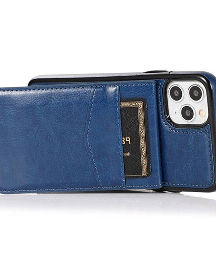 Classic 6 Card Slots Wallet Phone Case For iPhone - Libiyi