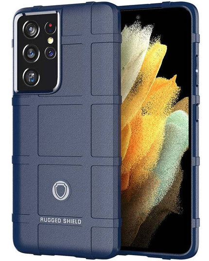 TPU Thick Solid Rough Armor Tactical Protective Cover Case For Samsung S21 Ultra - Libiyi