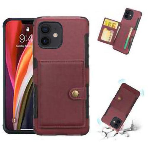 Security Copper Button Protective Case For iPhone 12Mini - Libiyi