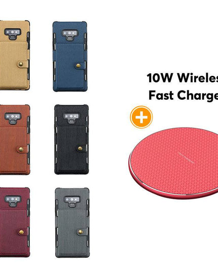 Copper Button Protective Case For Samsung Note 9 - Libiyi