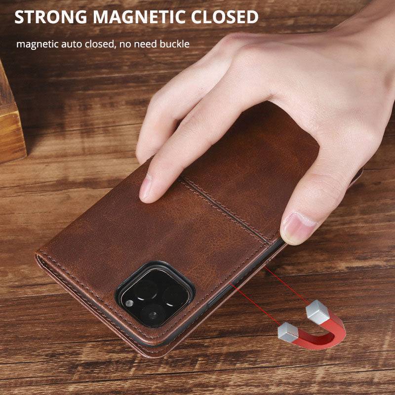 TPU + PU Leather Phone Cover Case for Samsung A50 - Libiyi