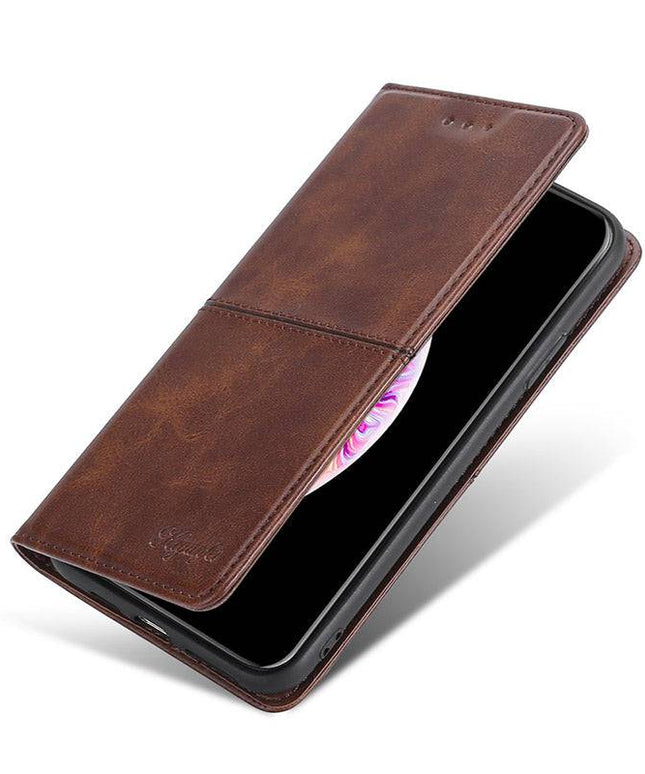 TPU + PU Leather Phone Cover Case for Samsung A51 - Libiyi