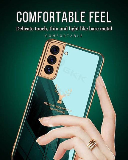 Luxury Plating Tempered Glass Case For Samsung - Libiyi