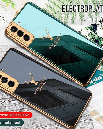 Luxury Plating Tempered Glass Case For Samsung - Libiyi