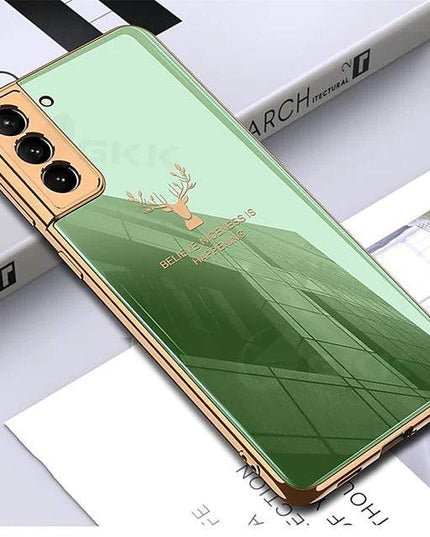 Luxury Plating Tempered Glass Case For Samsung - Libiyi