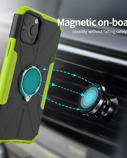 Robot 3 in 1 Heavy Duty Defender Case For iPhone 12 Pro Max - Libiyi