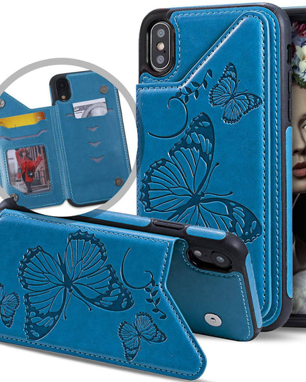 New Luxury Embossing Wallet Cover For iPhone X/Xs-Fast Delivery - Libiyi