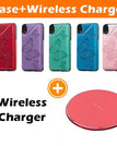 Purple / For iPhone XR / With Wireless Charger