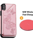 Rose Gold / For iPhone XS Max / With Wireless Charger