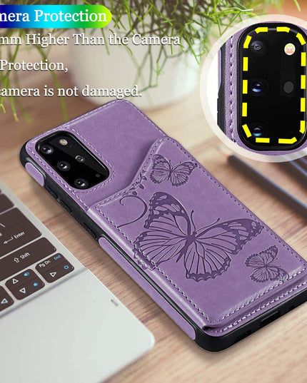 New Luxury Embossing Wallet Cover For SAMSUNG S20 Plus-Fast Delivery - Libiyi