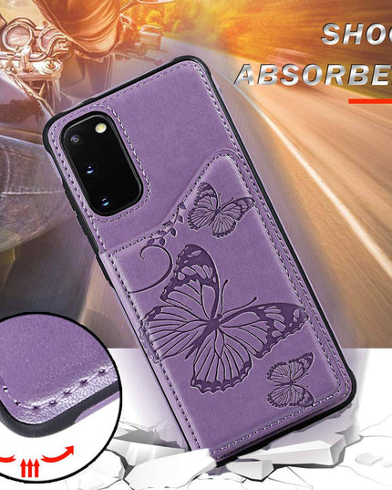 New Luxury Embossing Wallet Cover For SAMSUNG S20-Fast Delivery - Libiyi