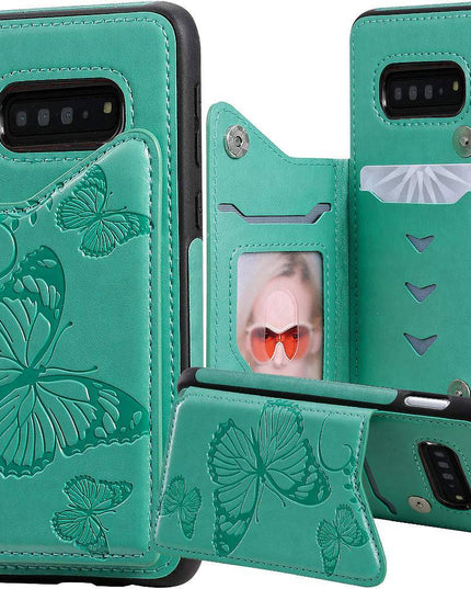 New Luxury Embossing Wallet Cover For SAMSUNG S10-Fast Delivery - Libiyi