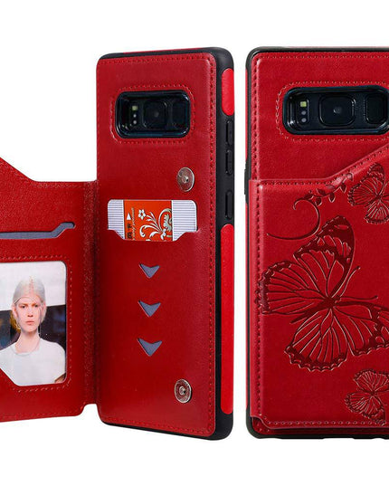 New Luxury Embossing Wallet Cover For SAMSUNG  S8 Plus-Fast Delivery - Libiyi
