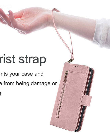 Detachable Flip Folio Zipper Purse Phone Case for Samsung Note 20 Series - Libiyi