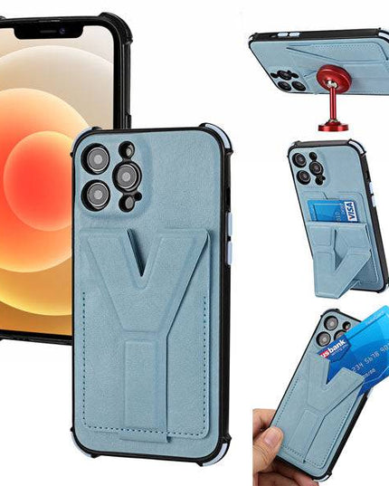 Shockproof Magnetic Attraction Bracket Case For iPhone - Libiyi