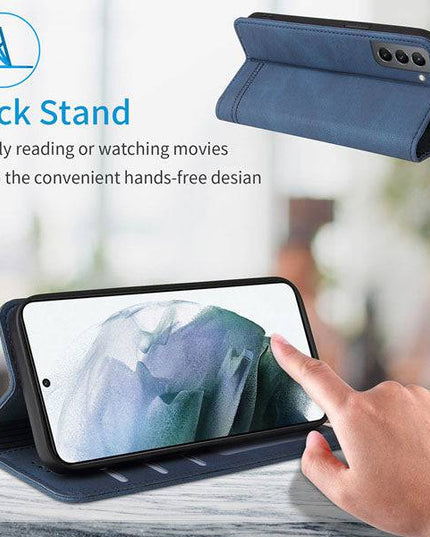 Luxury Leather Wallet Stand Flip Case For Samsung - Libiyi