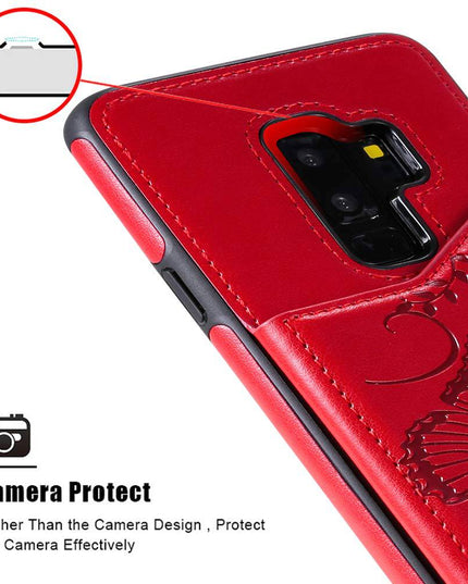 New Luxury Embossing Wallet Cover For SAMSUNG S9 Plus-Fast Delivery - Libiyi