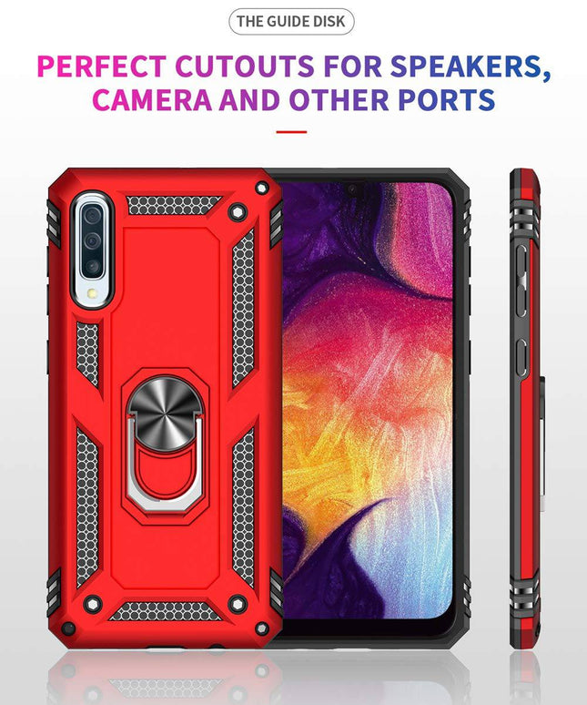 Luxury Armor Ring Bracket Phone Case For Samsung A50/A50S/A30S-Fast Delivery - Libiyi
