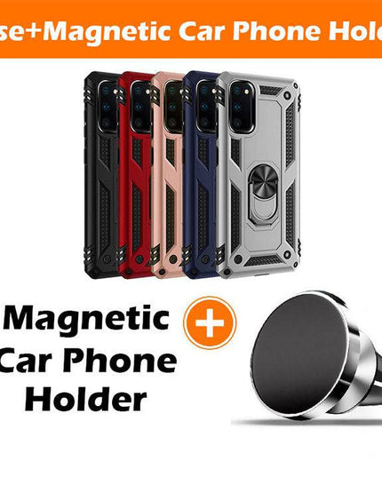 Luxury Armor Ring Bracket Phone Case For Samsung S20 FE-Fast Delivery - Libiyi