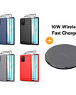 Blue / S10 Lite / With 2-Pack Screen Protectors&Wireless Charger