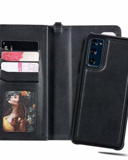 High-quality Split Magnetic 2-in-1 Zipper Wallet Case For Samsung - Libiyi