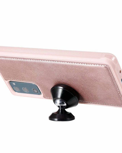 High-quality Split Magnetic 2-in-1 Zipper Wallet Case For Samsung - Libiyi
