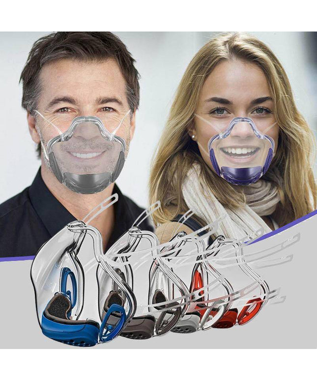 🔥Breathability, Safety and Practicality Transparent Mask - Libiyi