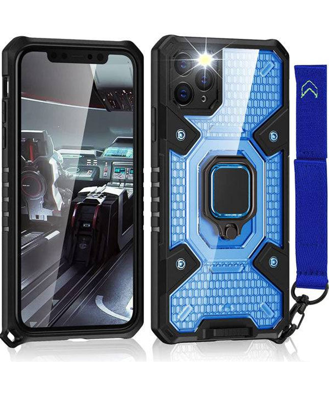 Super Cooling Armor Ring Honeycomb style Case For iPhone - Libiyi
