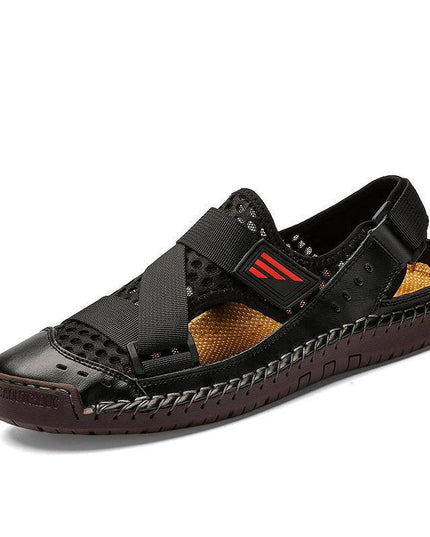 Libiyi Men's Casual Beach Breathable Plus Size Sandals - Libiyi