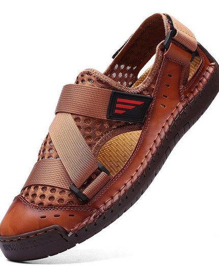 Libiyi Men's Casual Beach Breathable Plus Size Sandals - Libiyi