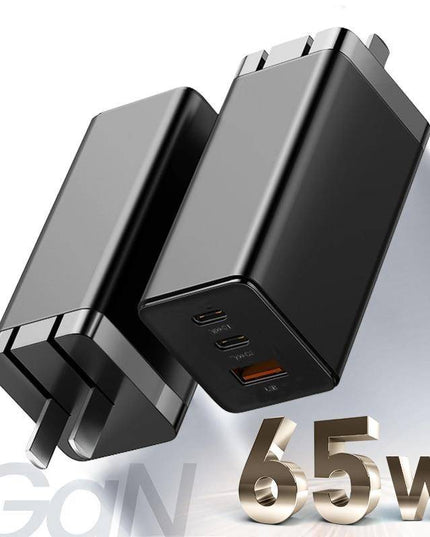 65W GaN Charger Quick Charge QC4.0 QC PD3.0 PD USB C Type C Fast Charger For Samsung Macbook iPhone - Libiyi