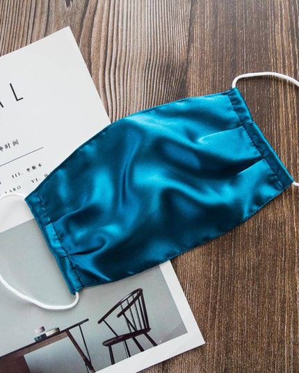 3PC Mulberry Silk Knitted Breathable Mask Men Women Skin-Friendly Soft Anti Dust Washable Reusable Face Mask Summer Thin Mask - Libiyi