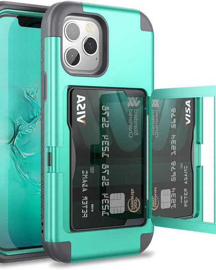 2-in-1 Heavy Duty Protection Case With Hidden Mirror For iPhone 12 Series - Libiyi