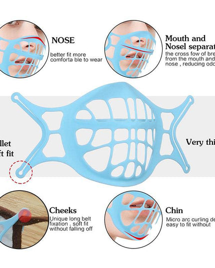 6th Generation Silicone 3D Mask Bracket - Libiyi